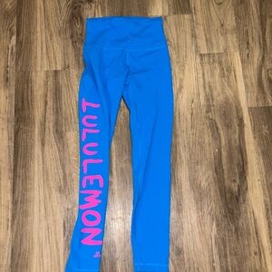 Size 4 lululemon leggings limited edition